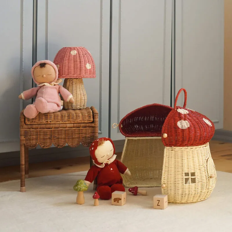 Olli Ella Mushroom Doll House Toadstool Red: PREORDER ONLY DUE MAY