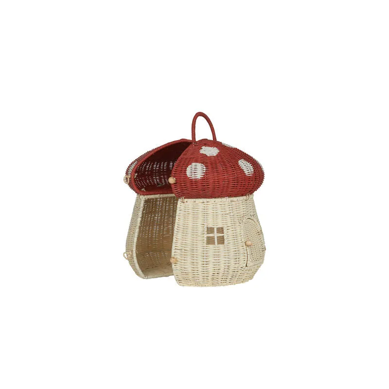 Olli Ella Mushroom Doll House Toadstool Red: PREORDER ONLY DUE MAY