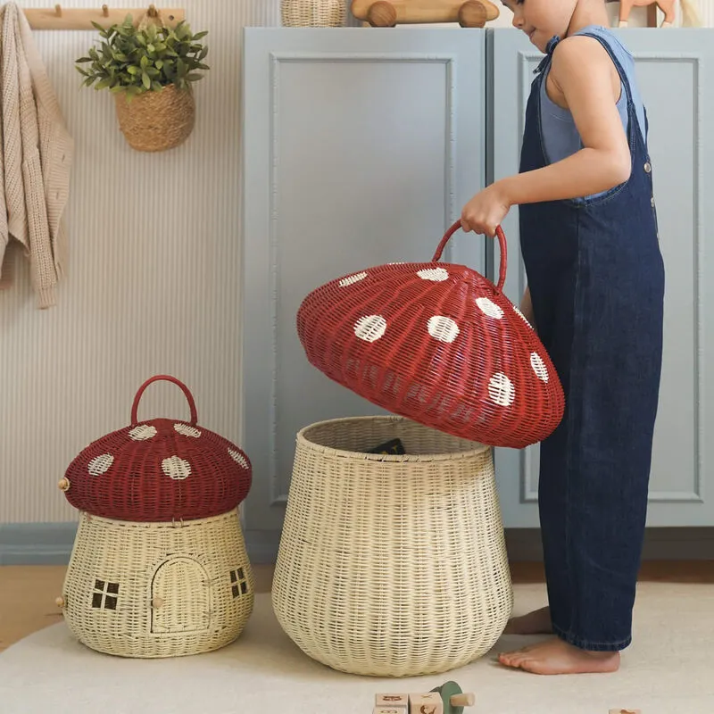 Olli Ella Mushroom Doll House Toadstool Red: PREORDER ONLY DUE MAY
