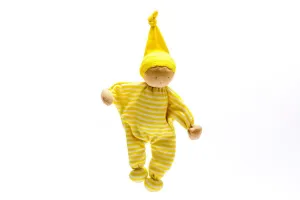 Organic Cotton Baby Buddy Comforter Yellow LAST ONE