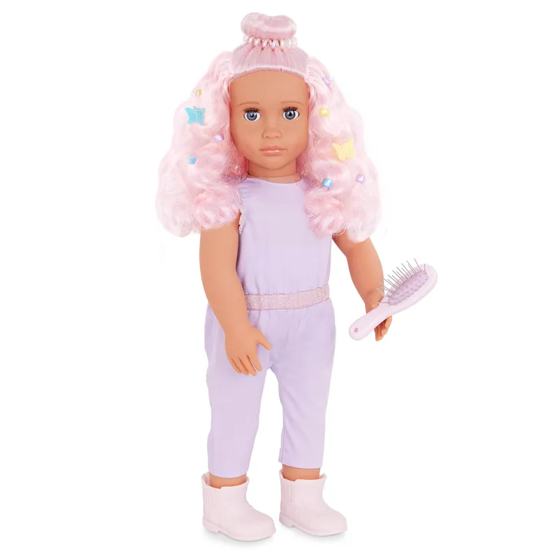 Our Generation 18 Inch Hair Play Doll With Pet Foal Elara