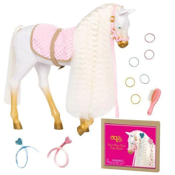 Our Generation 30 cm Andalusian Hair Play Foal