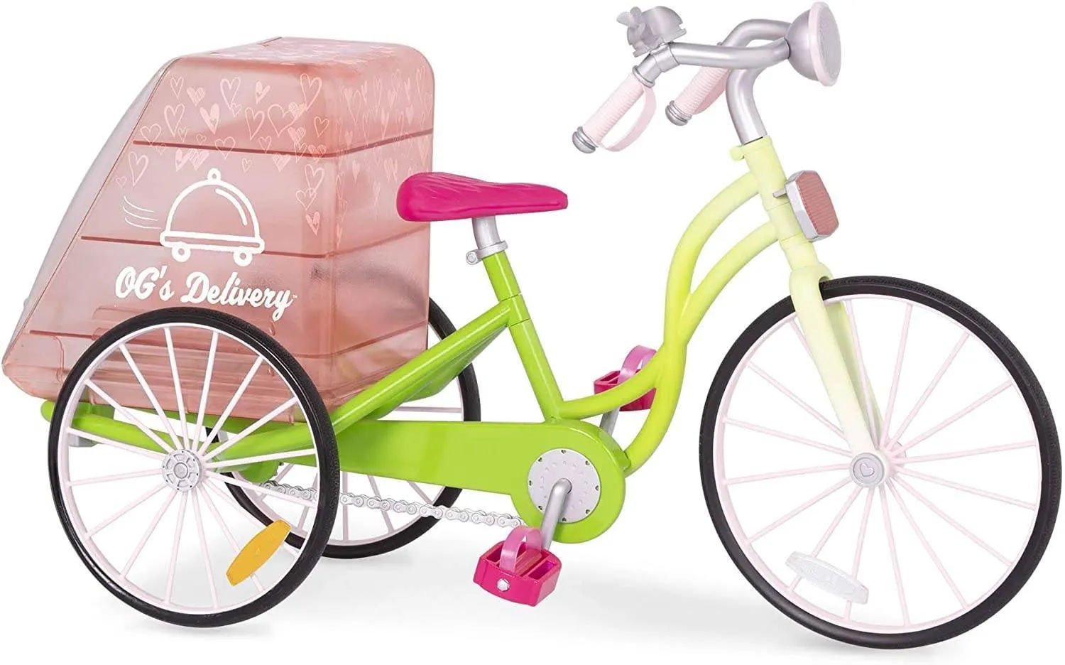 Our Generation OG Delivery Bike Playset