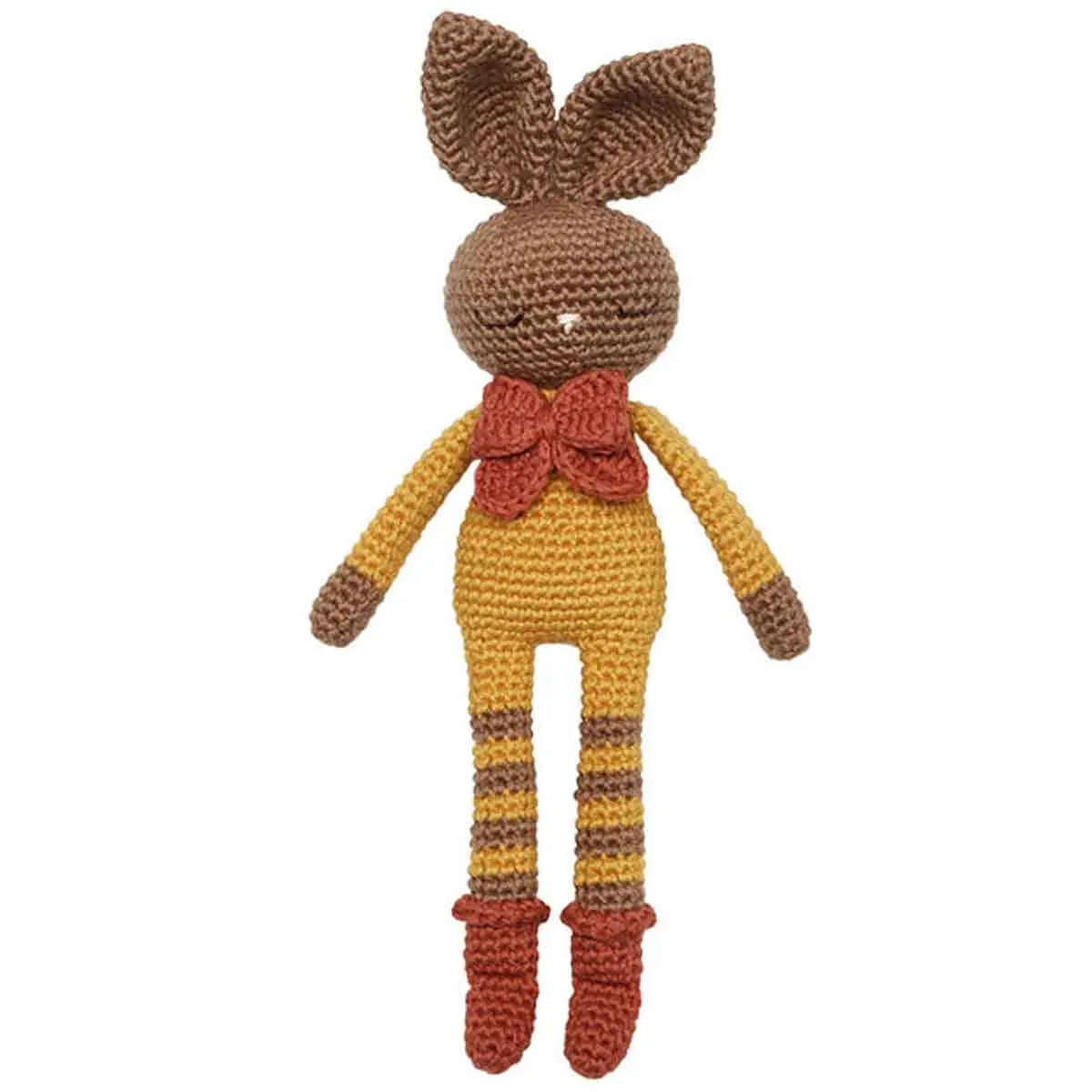 Patti Oslo Organic Crochet Doll, Britta Bunny