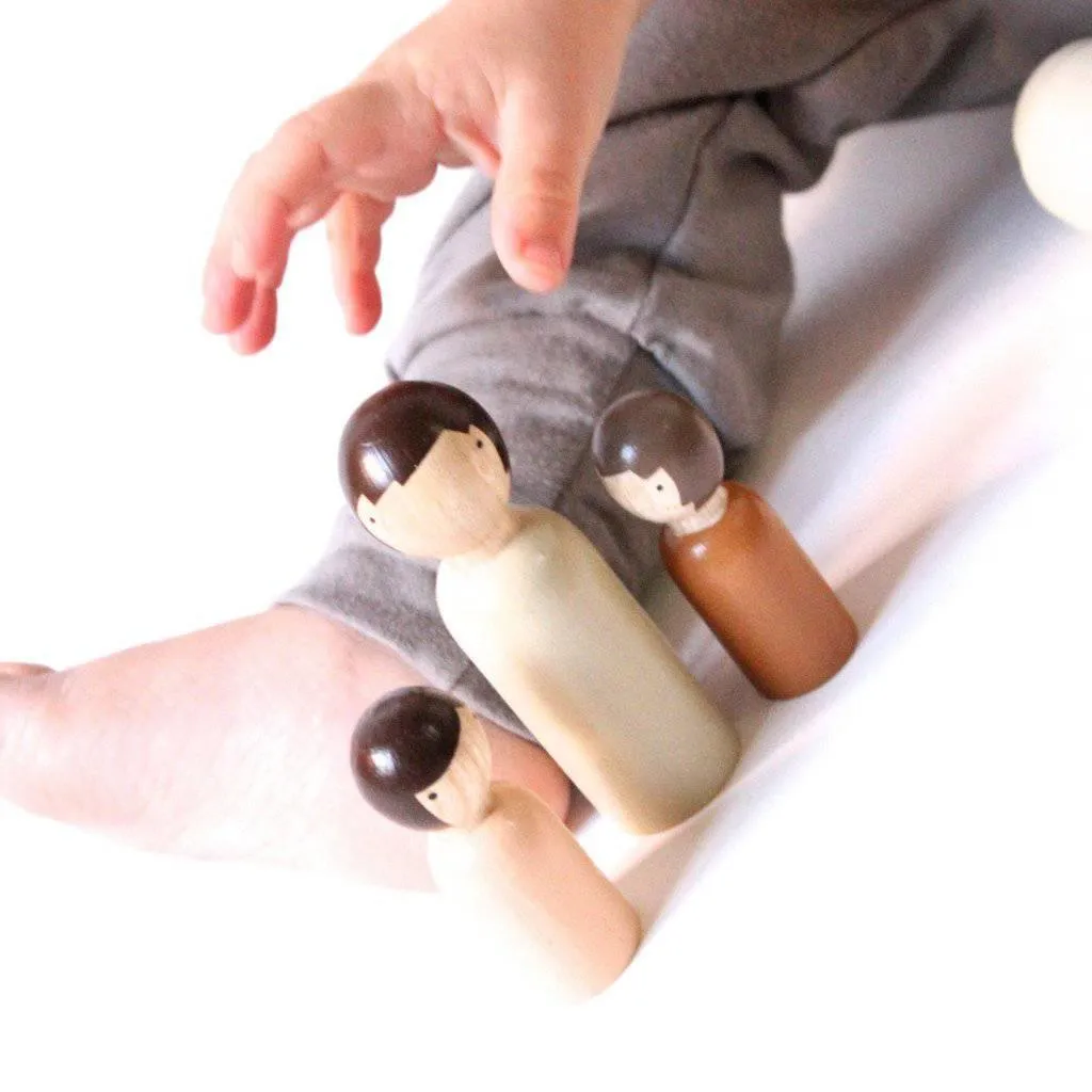 Peg Dolls : The Organic Family LAST ONE