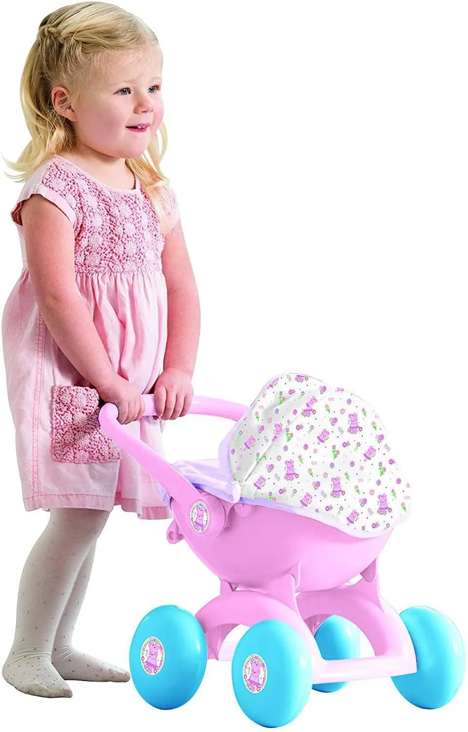 Peppa Pig 4-In-1 My First Pram Set