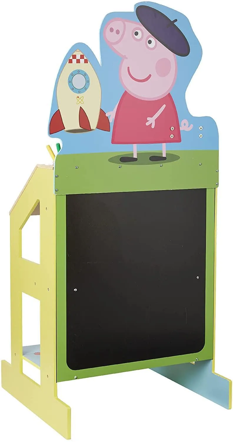 Peppa Pig Play and Draw Wooden Art Easel