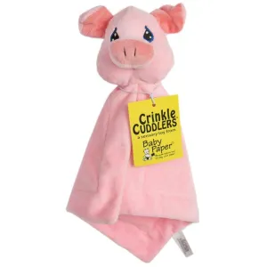Pig Crinkle Cuddlers Baby Paper