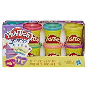 Play-Doh Sparkle Compound 6-Pack