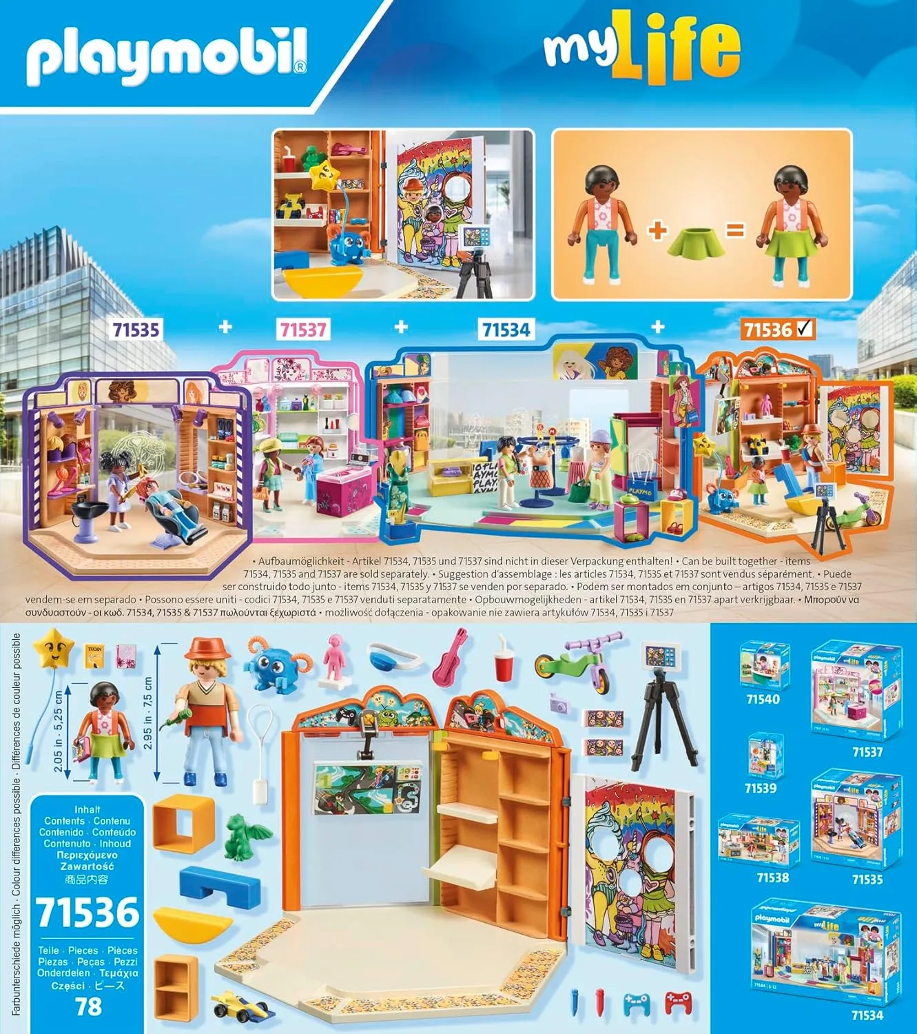 Playmobil 71536 Shopping Toys shop Wise - Kids Toys