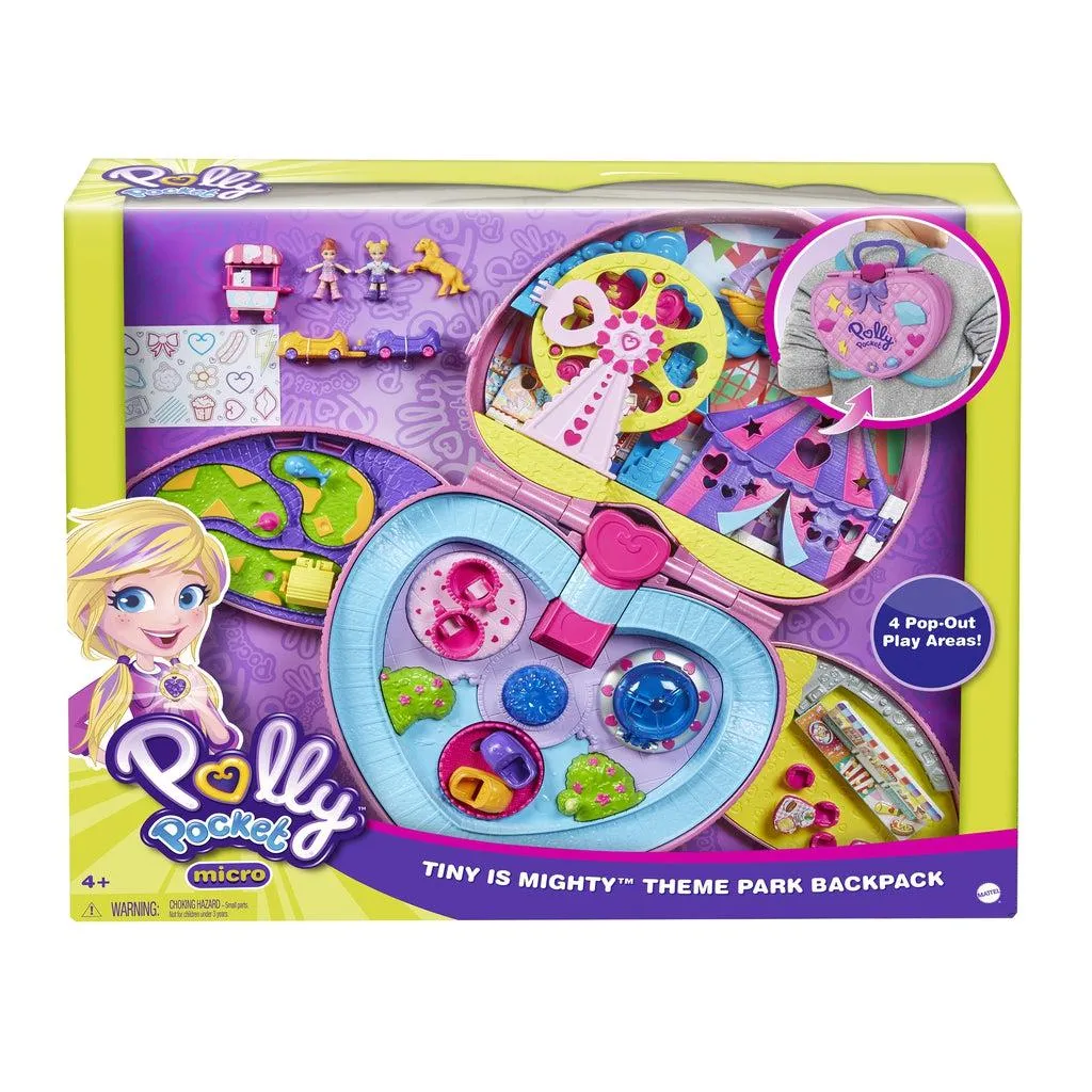 Polly Pocket Tiny is Mighty Theme Park Backpack