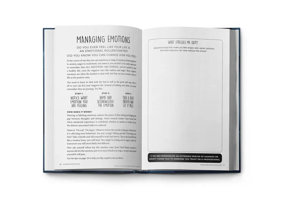 Resilient ME Gratitude Journal for Teens – Dream Big