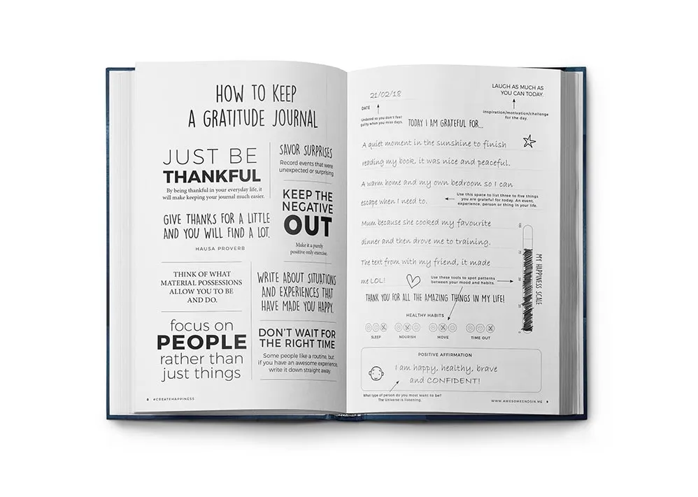 Resilient ME Gratitude Journal for Teens – Dream Big