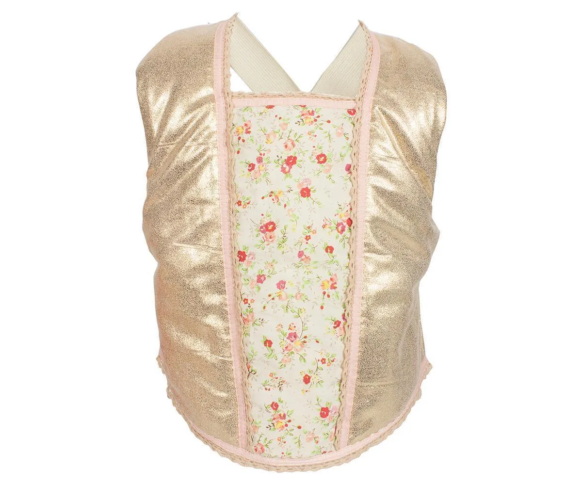 Retired Maileg Princess Dress Up Corsage Gold  6-8