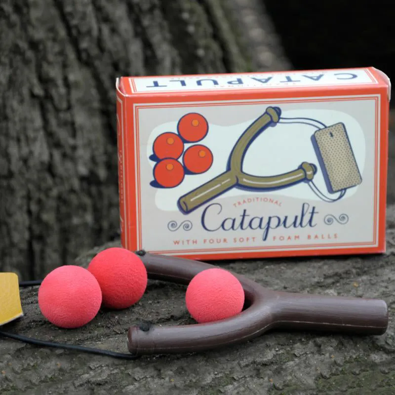 Rex Catapult Toy with 4 Foam Balls