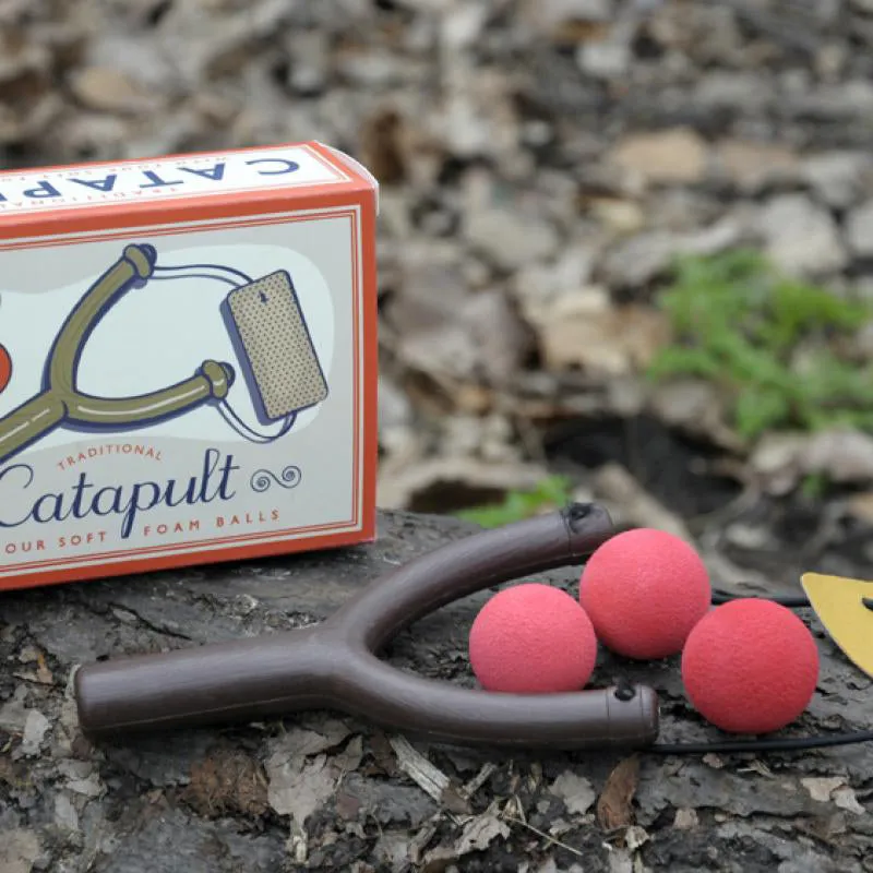 Rex Catapult Toy with 4 Foam Balls