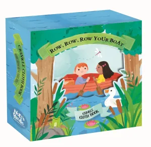 ROW, ROW, ROW YOUR BOAT CRINKLE CLOTH BOOK BOXSET