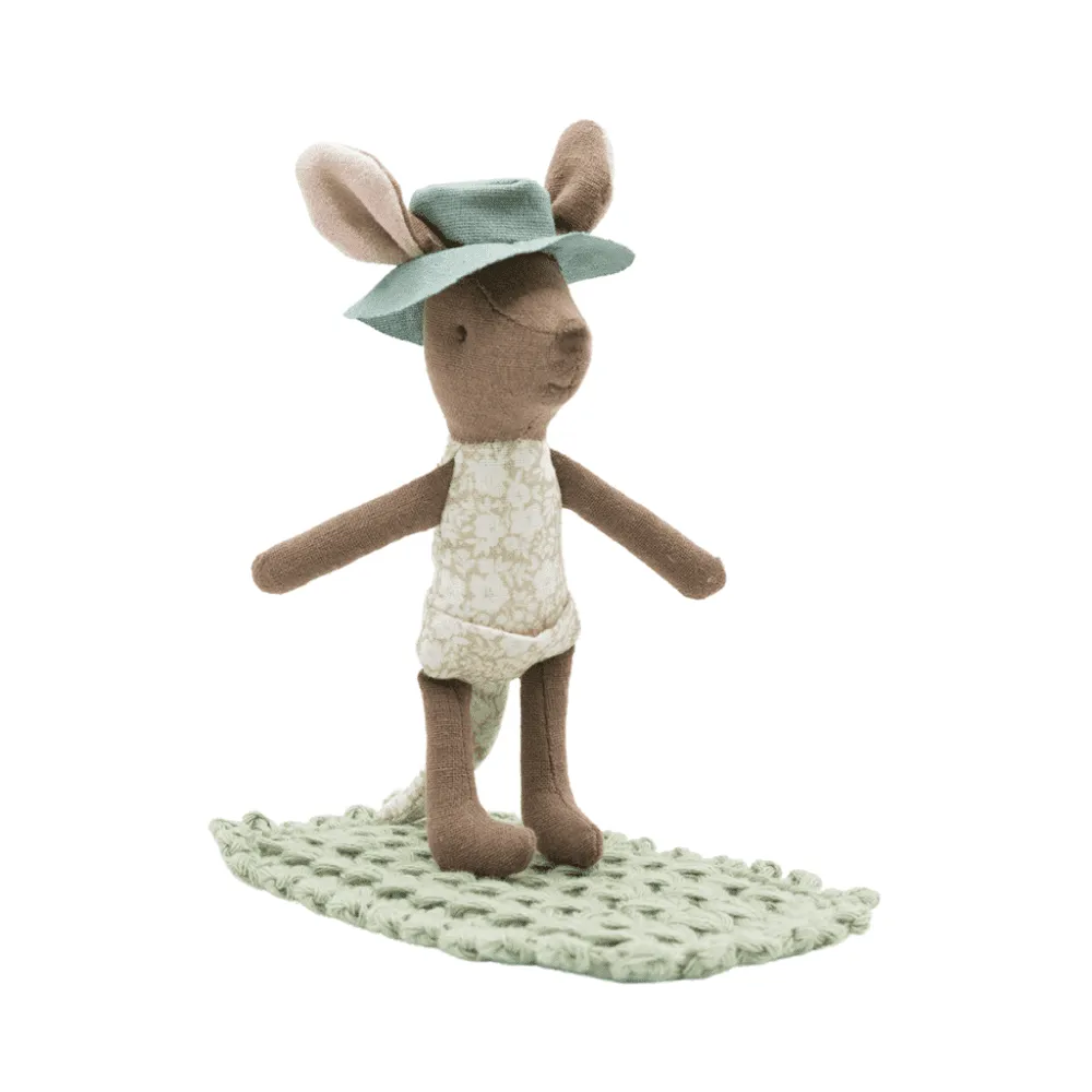 Rugaroo The Sunbaker | Kangaroo Doll & Beach Mat: NEW ARRIVAL BACK IN STOCK