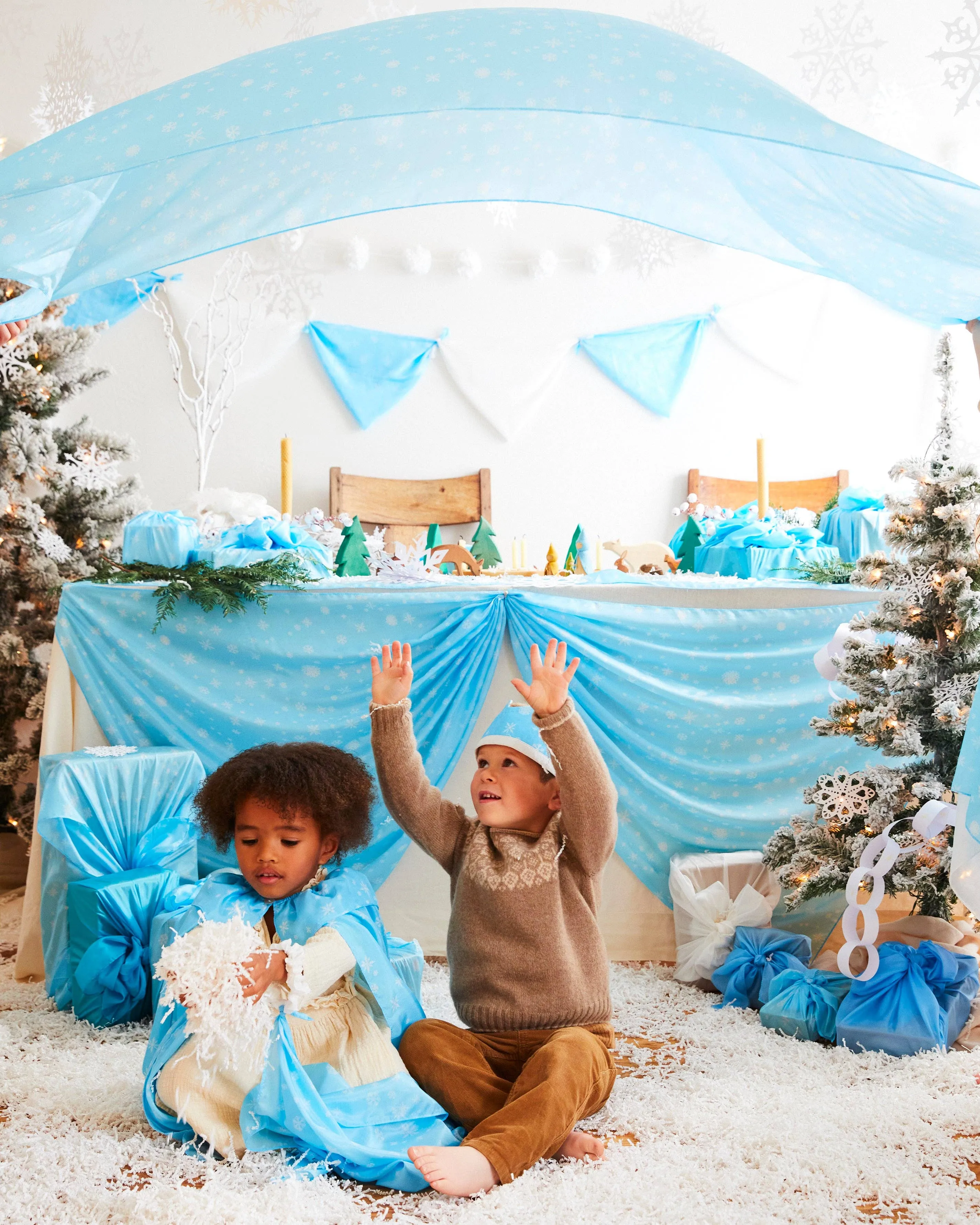 Sarah's Silk Giant Snow Playsilk Odin Parker