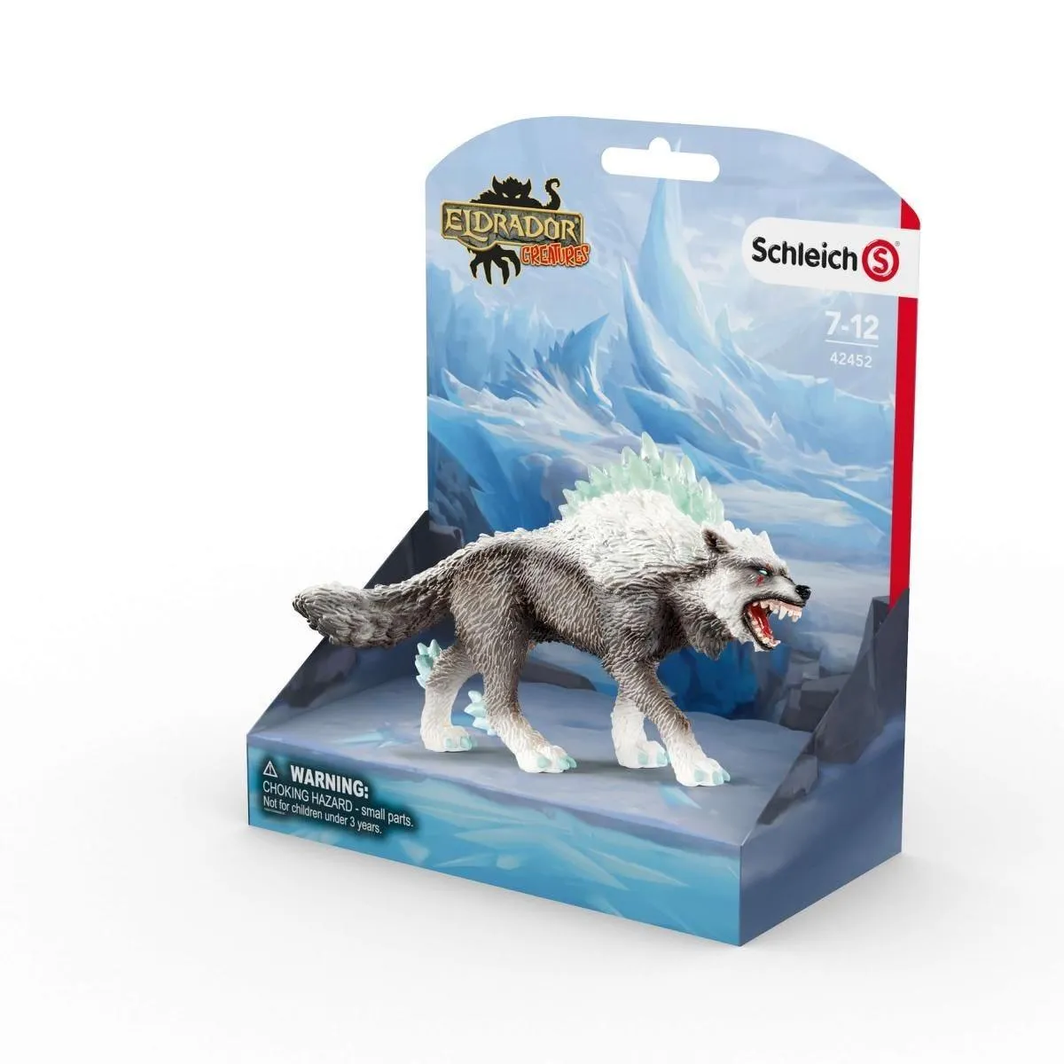 Schleich 42452 Eldrador Snow Wolf Figure