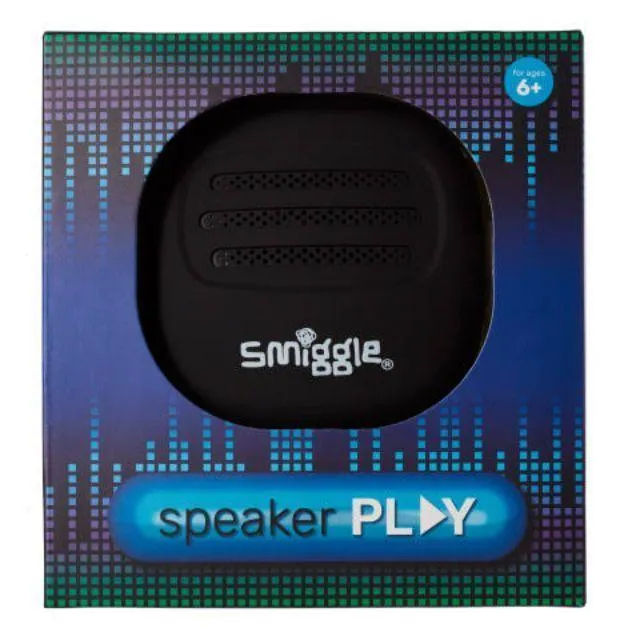 SMIGGLE Play Bluetooth Speaker - Black