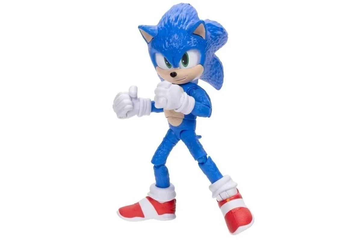 Sonic 3 Movie – 5 Inch Figure - Wave 1-Sonic