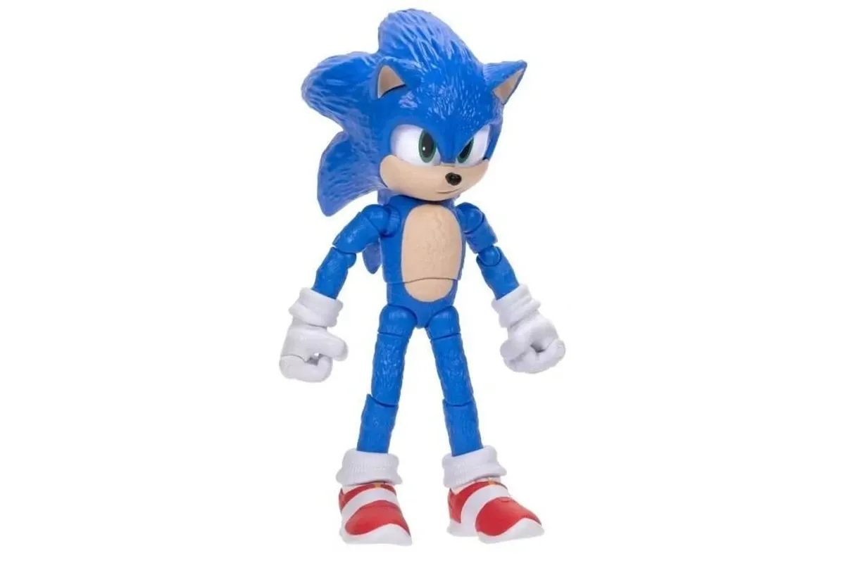 Sonic 3 Movie – 5 Inch Figure - Wave 1-Sonic
