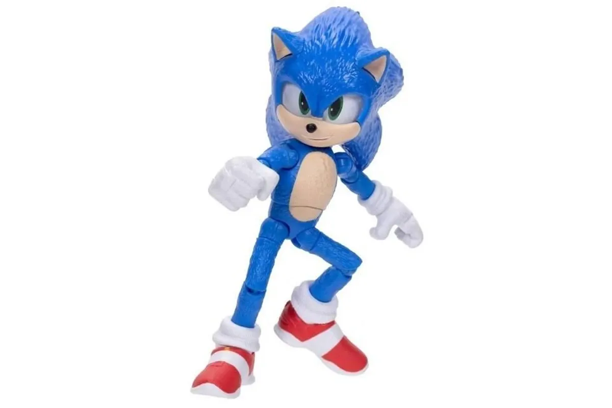 Sonic 3 Movie – 5 Inch Figure - Wave 1-Sonic