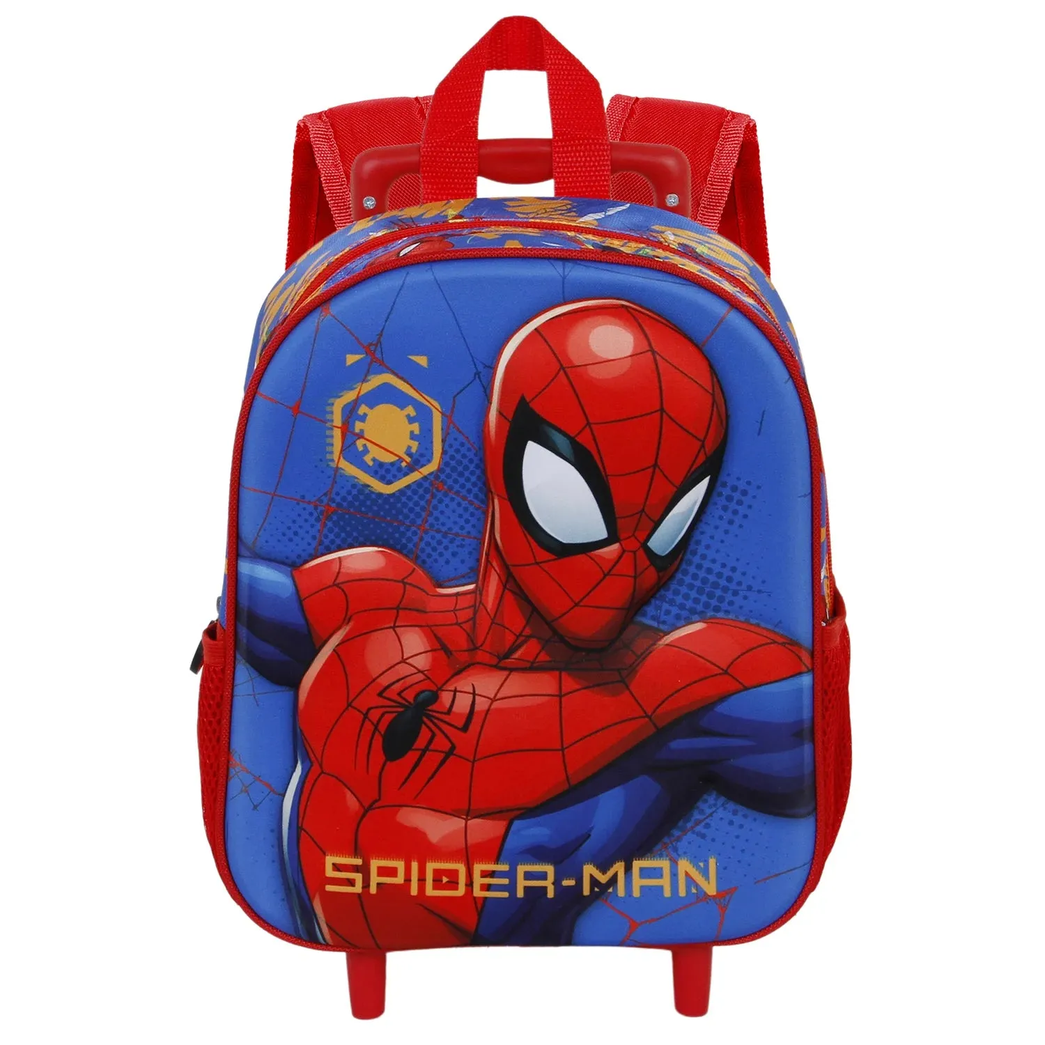 SPIDERMAN Small 3D Backpack with Wheels - Leader