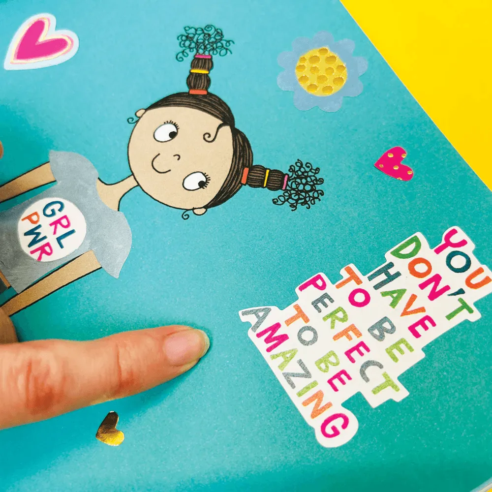 Sticker Scene Book - Girl Power