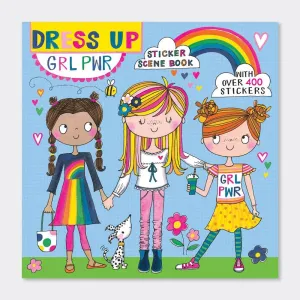 Sticker Scene Book - Girl Power