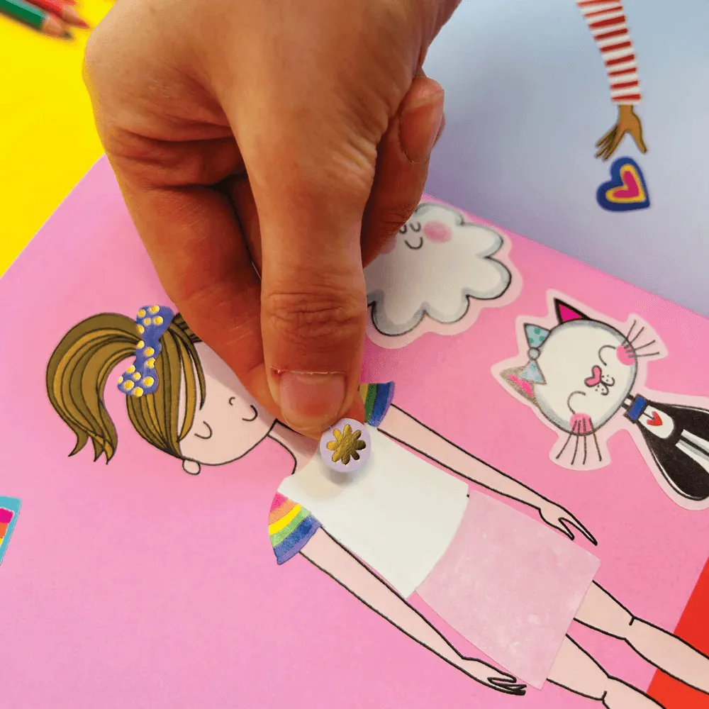 Sticker Scene Book - Girl Power