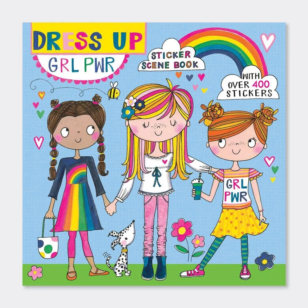 Sticker Scene Book - Girl Power