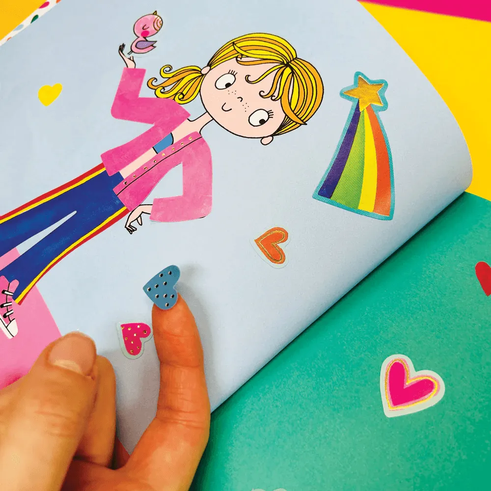 Sticker Scene Book - Girl Power