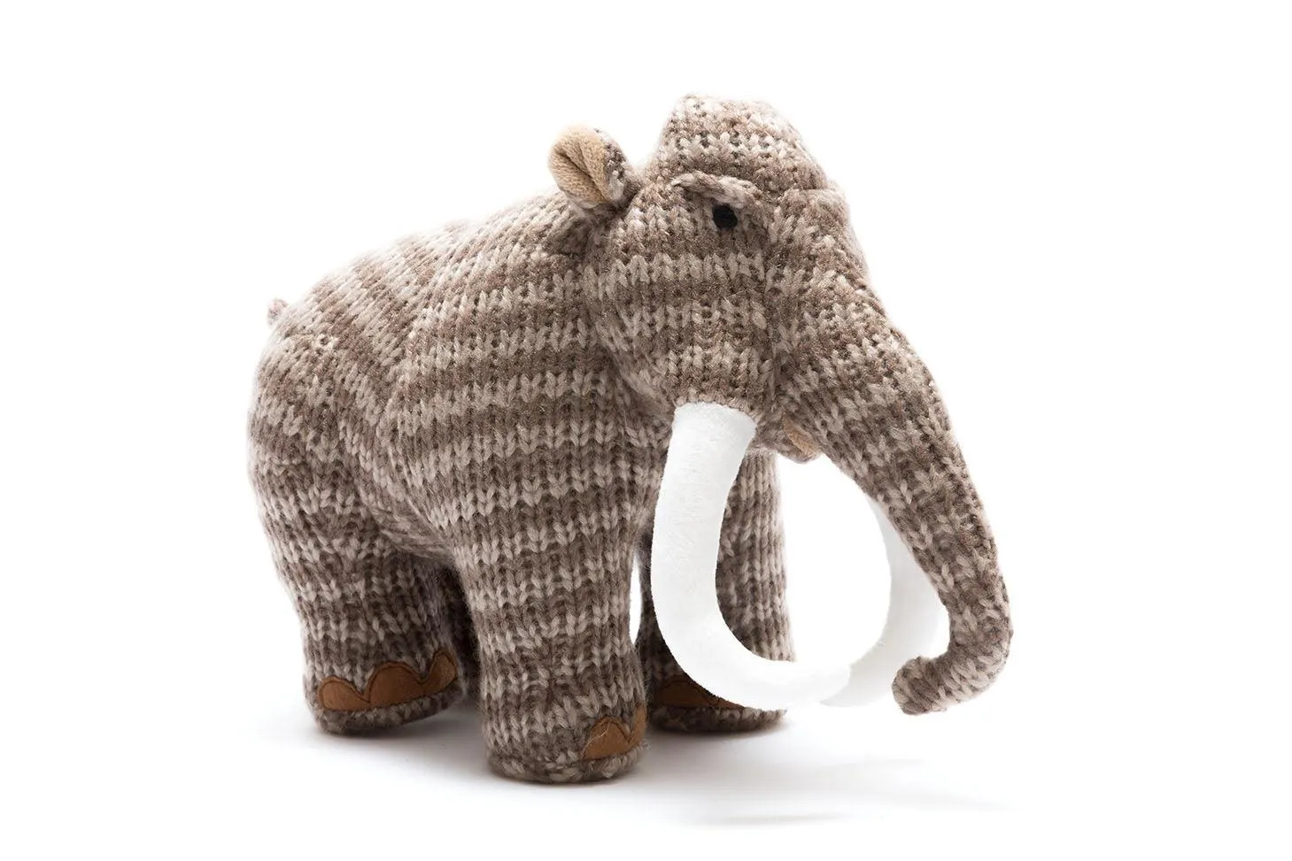 Striped Knitted Woolly Mammoth LAST ONE