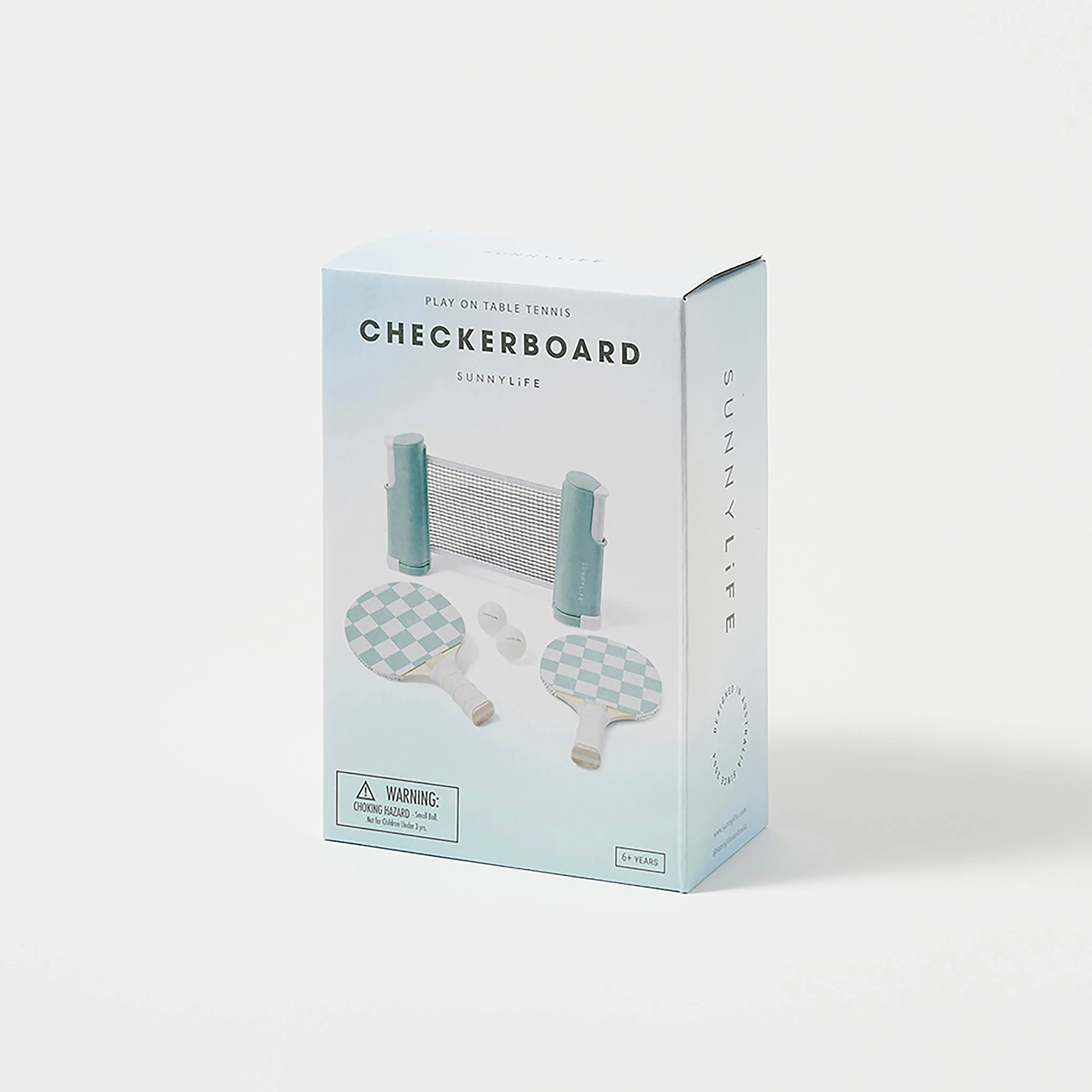 SUNNYLiFE Play On Table Tennis Checkerboard