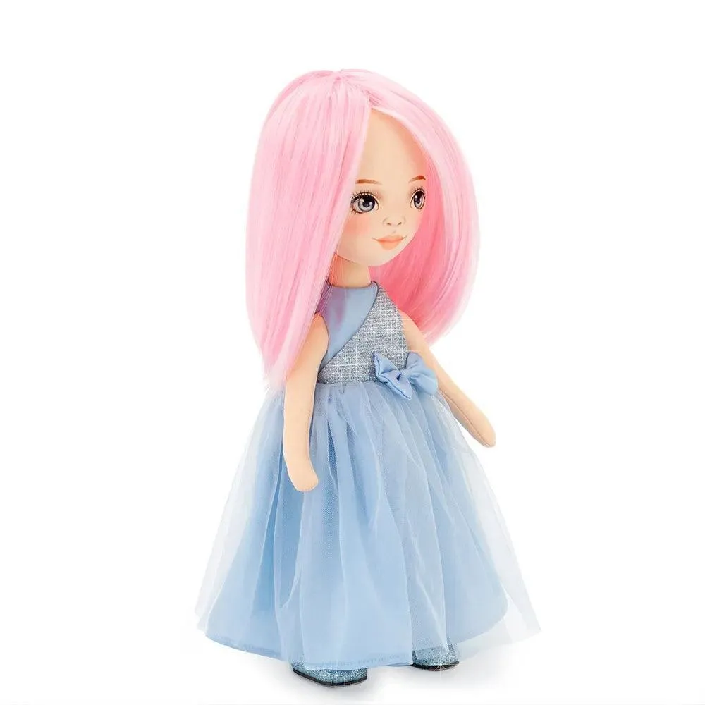 Sweet Sisters Dolls : Billie in Blue Satin Dress LAST ONE