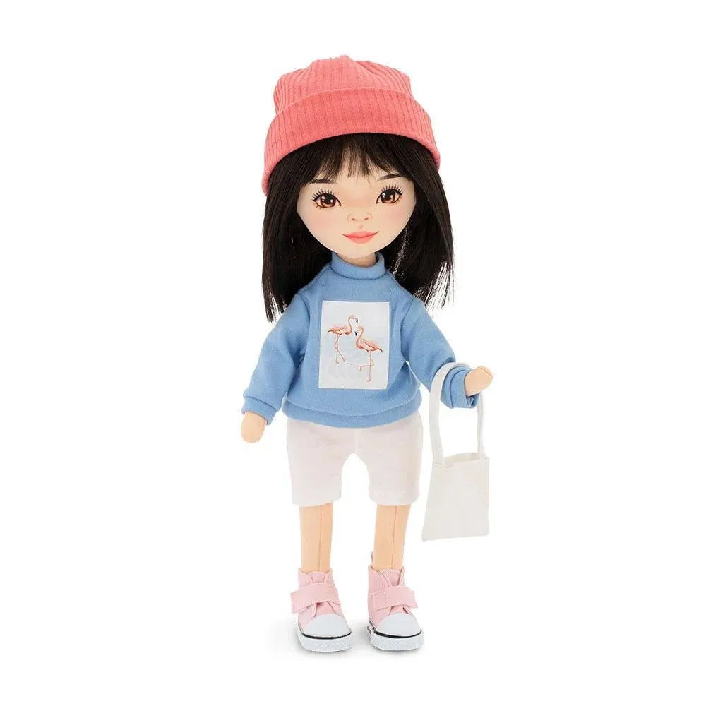 Sweet Sisters Dolls : Lilu in Light Blue Sweatshirt
