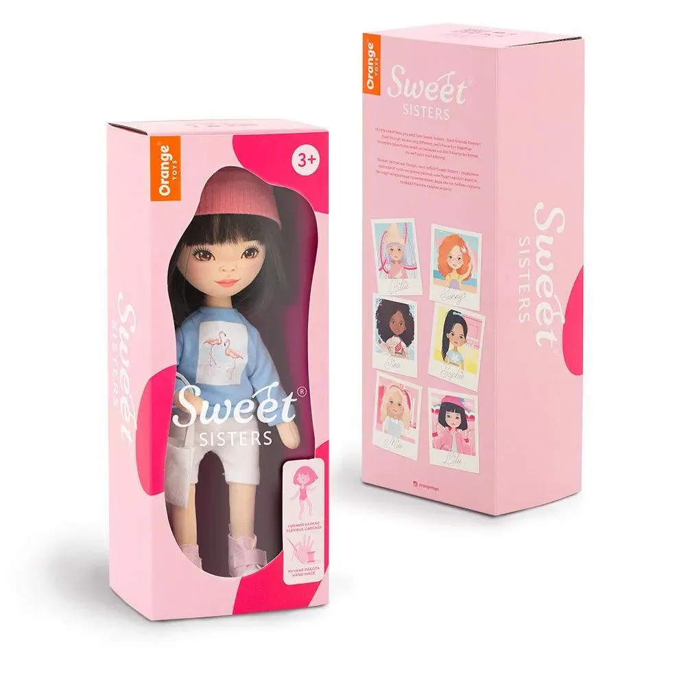 Sweet Sisters Dolls : Lilu in Light Blue Sweatshirt
