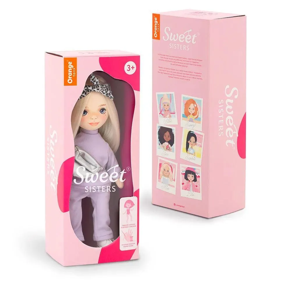 Sweet Sisters Dolls : Mia in Purple Tracksuit LAST TWO
