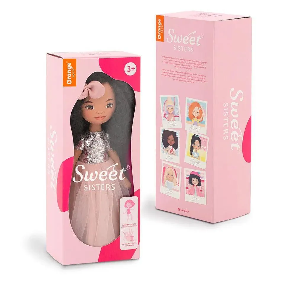 Sweet Sisters Dolls : Tina in Pink Dress with Sequins