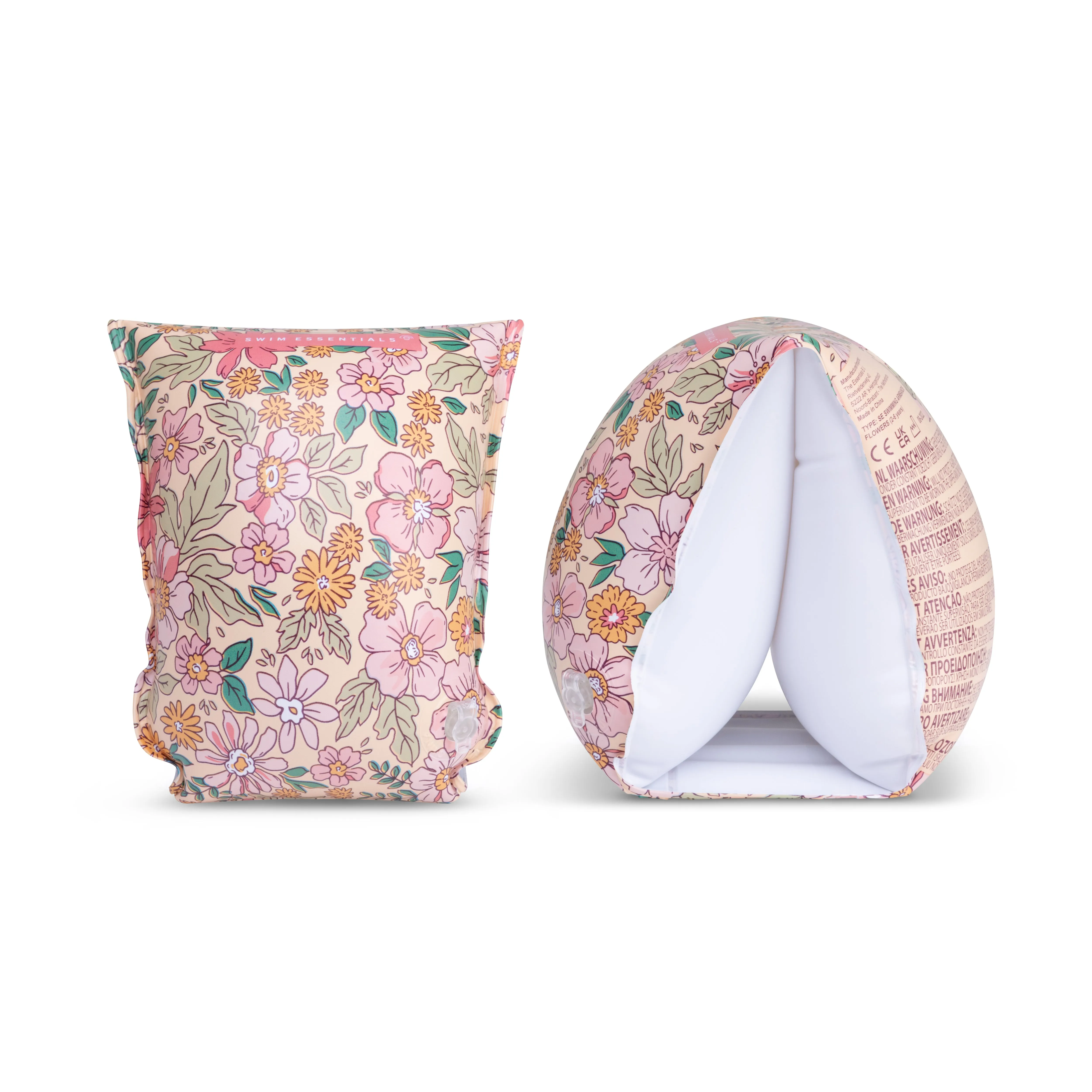 Swim Essentials Inflatable Armbands | Blossom | 2-6 years