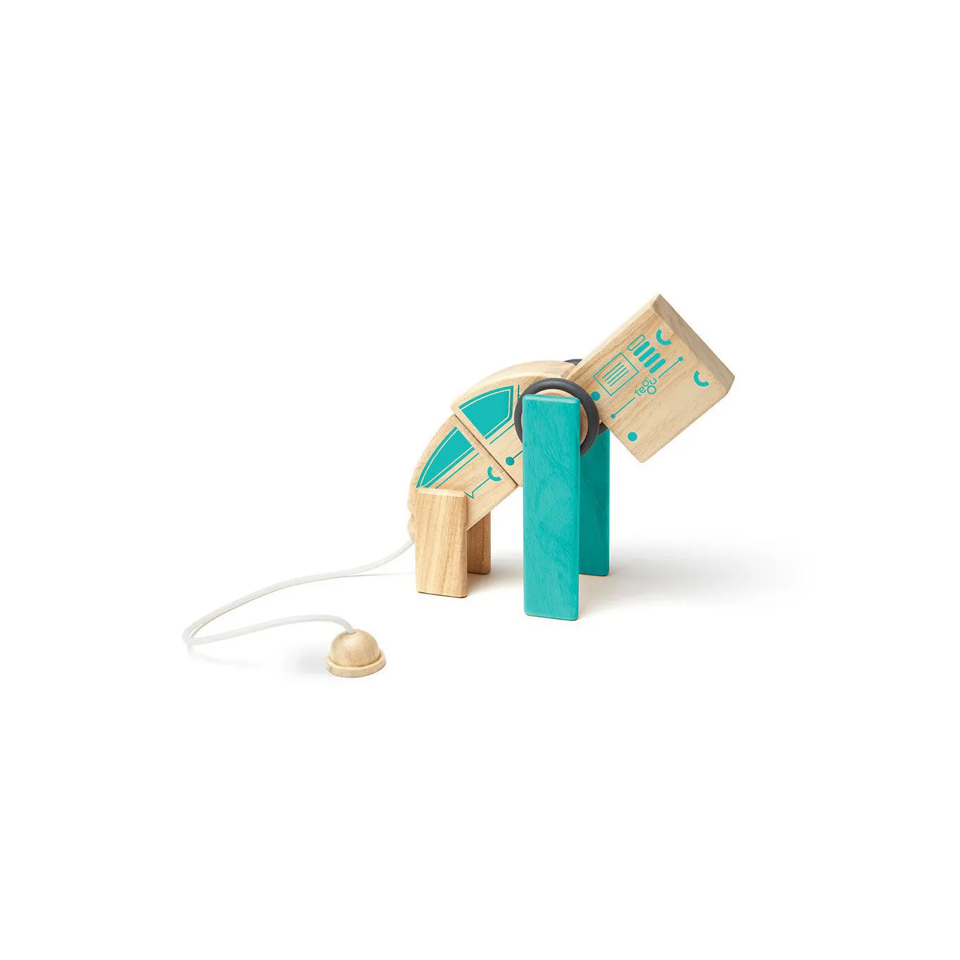 Tegu Future Circuit Racer Magnetic Wooden Blocks