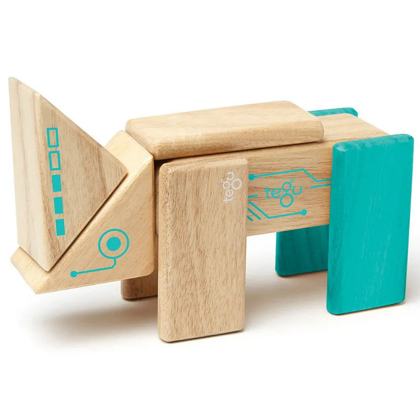 Tegu Future Robo Magnetic Wooden Block