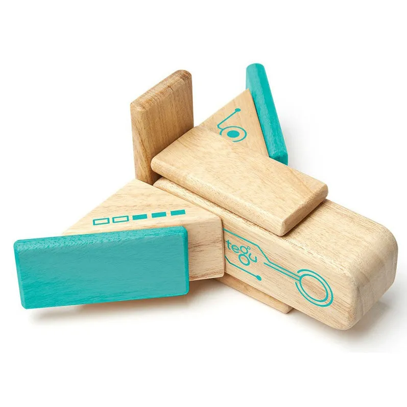 Tegu Future Robo Magnetic Wooden Block