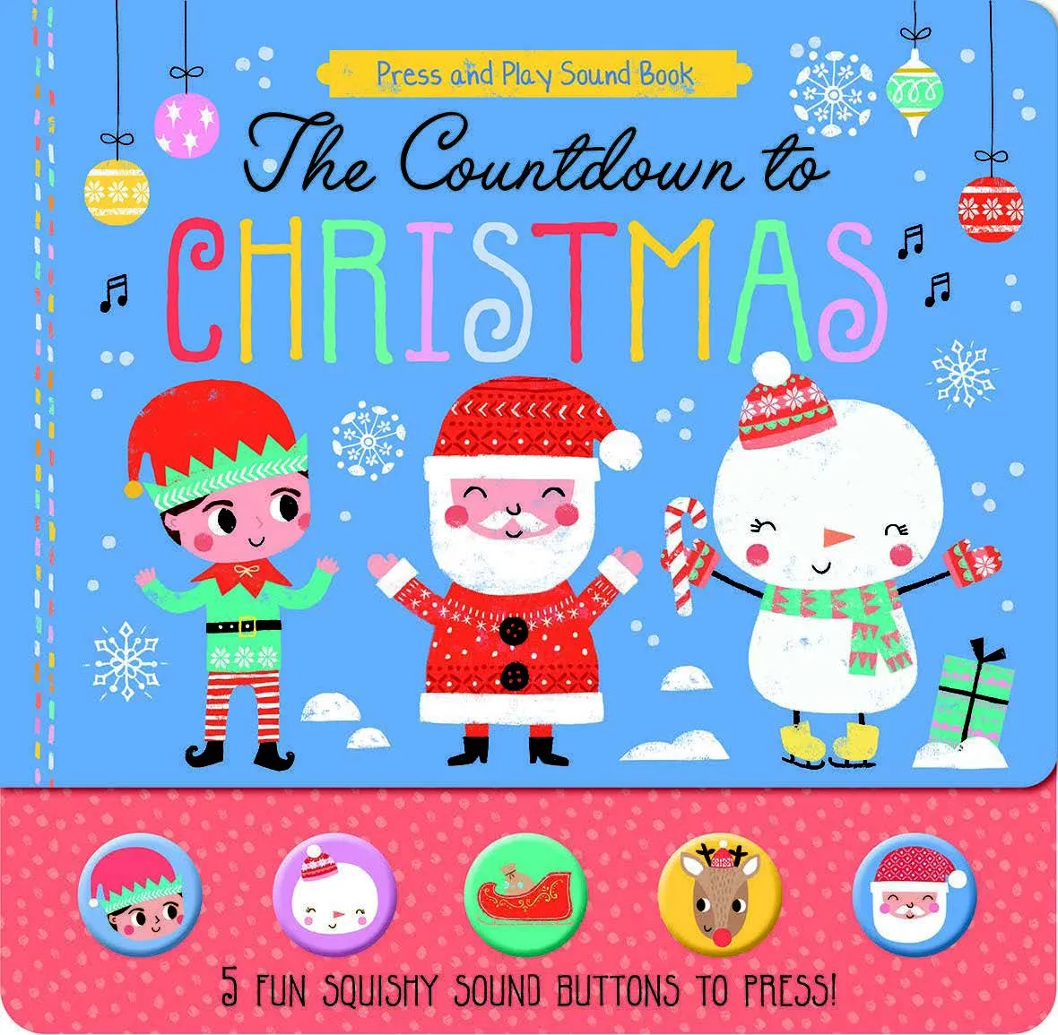THE COUNTDOWN TO CHRISTMAS PRESS AND PLAY SOUND BOOK
