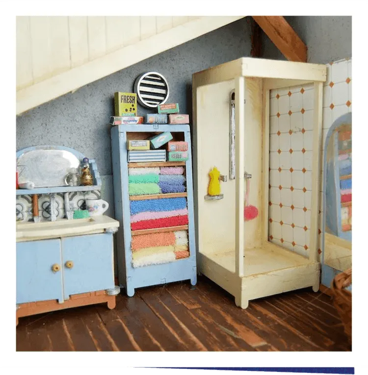 The Mouse Mansion - Bathroom Furniture Kit BACK IN STOCK