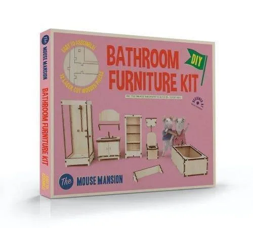 The Mouse Mansion - Bathroom Furniture Kit BACK IN STOCK