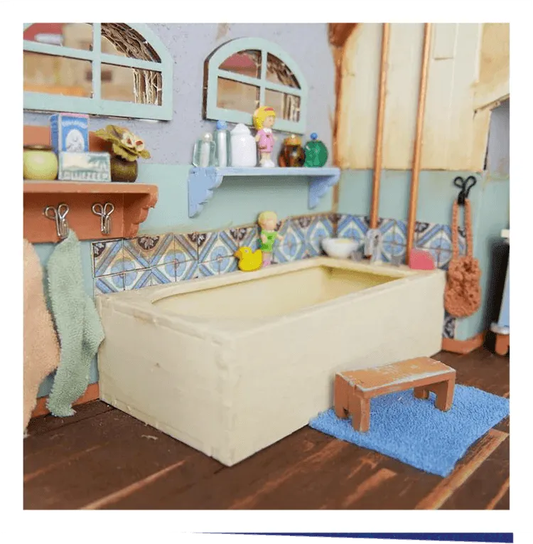 The Mouse Mansion - Bathroom Furniture Kit BACK IN STOCK
