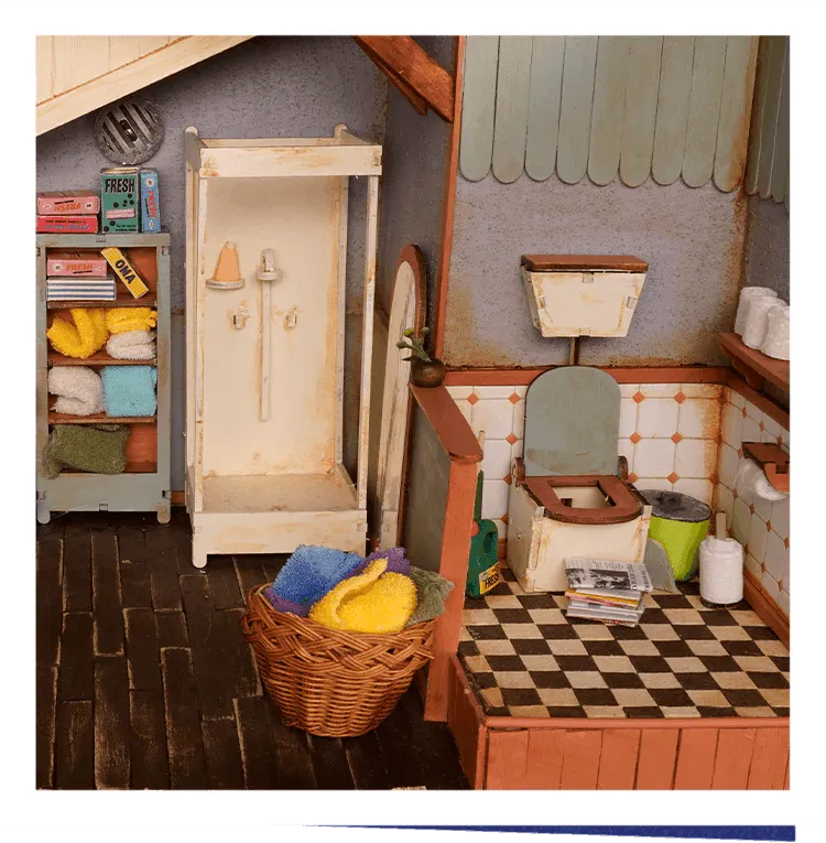 The Mouse Mansion - Bathroom Furniture Kit BACK IN STOCK